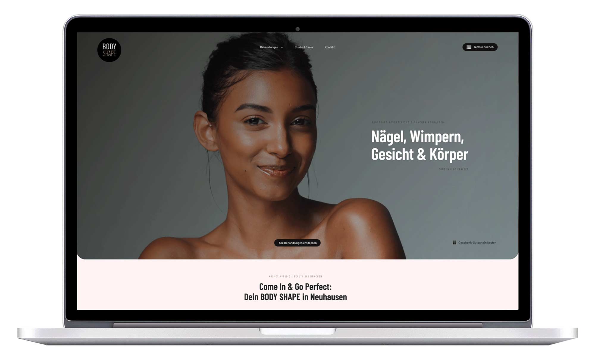 Bodyshape Kosmetikstudio – Website