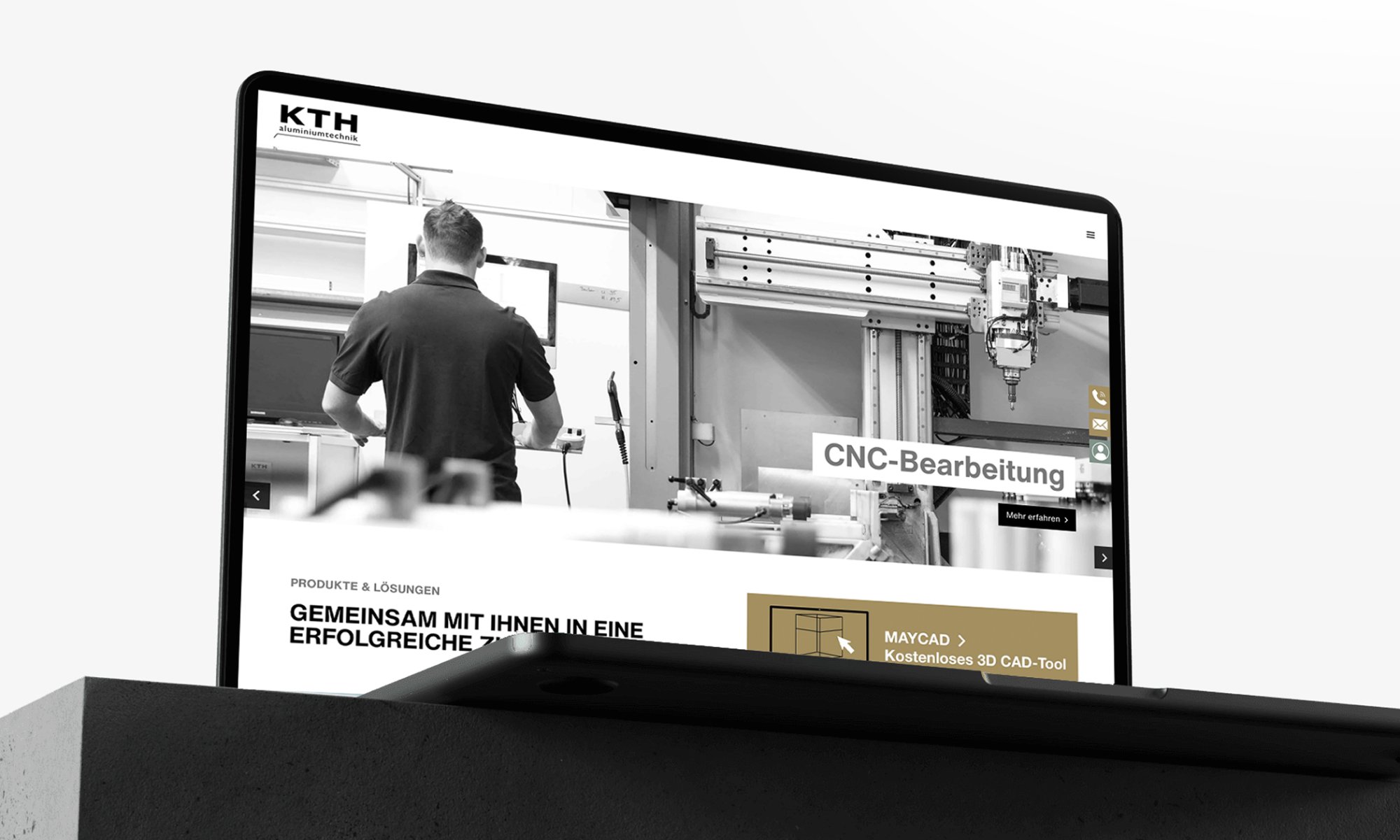 KTH Aluminiumtechnik – Website