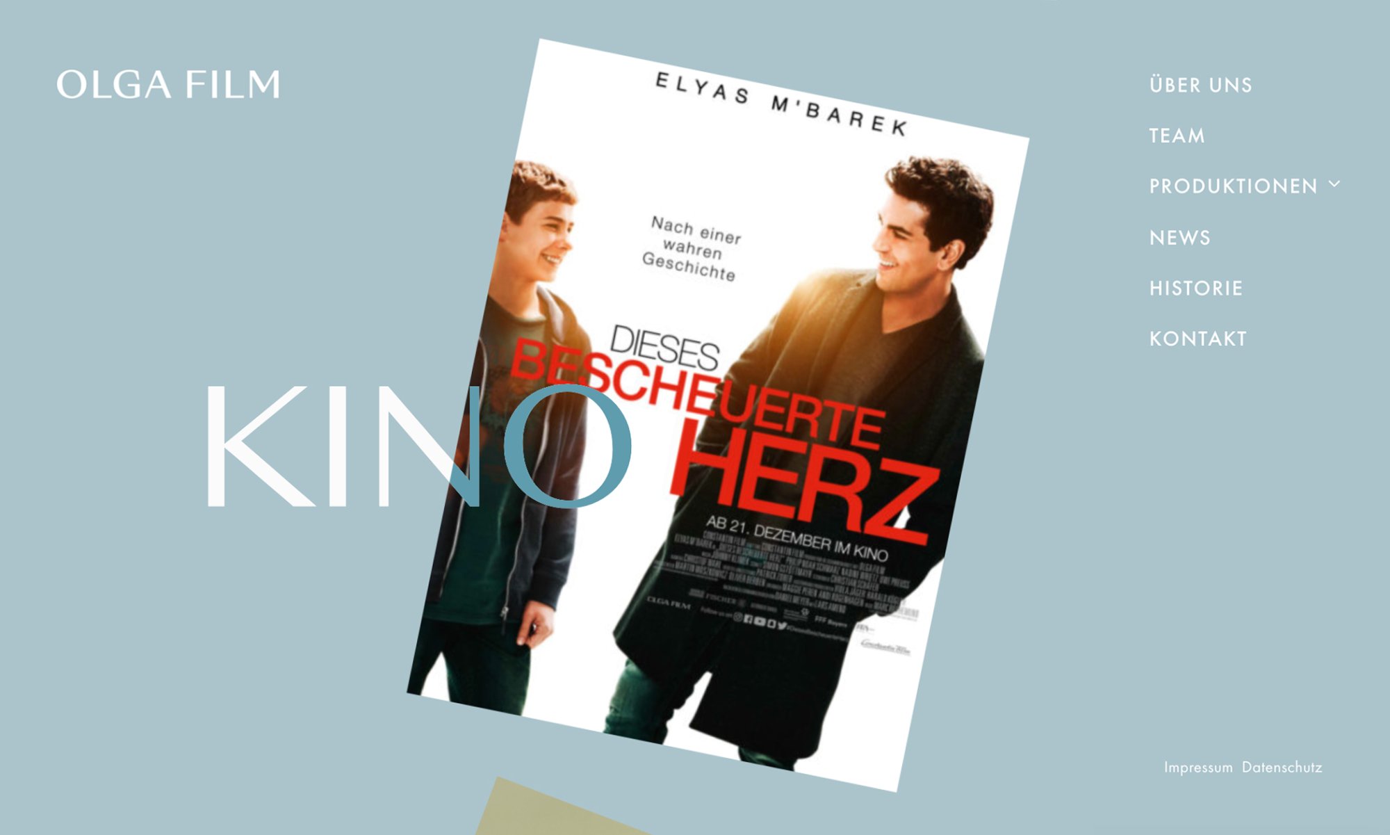 Olgafilm – Website